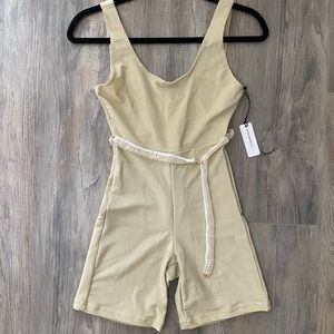 WeWoreWhat Active Scoop Bodysuit NWT